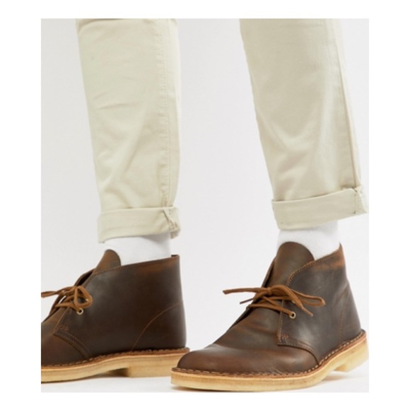 clarks original desert boots beeswax